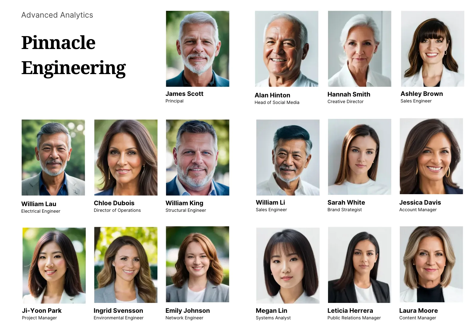 Many companies use AI-generated headshots instead of traditional corporate photoshoots