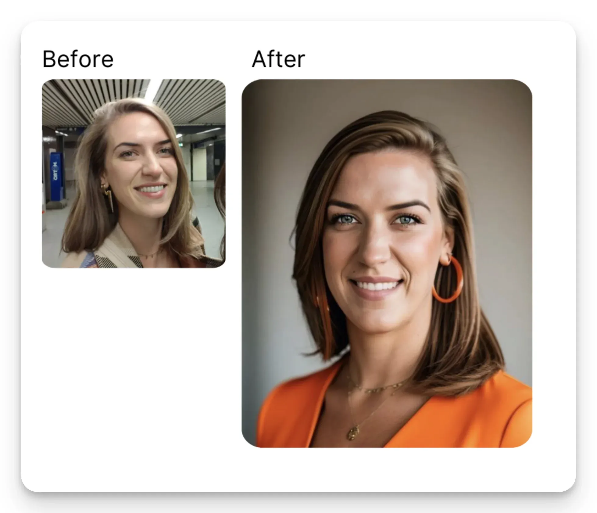AI headshot created by AI headshot generator the Multiverse AI