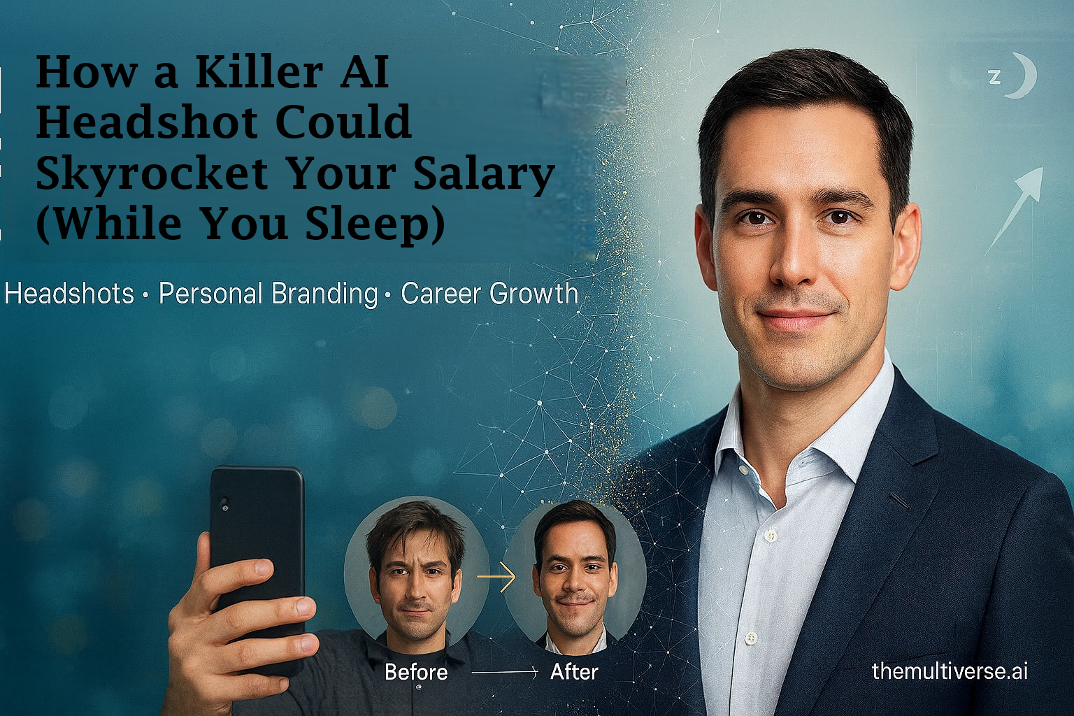 How a Killer AI Headshot Could Skyrocket Your Salary (While You Sleep)