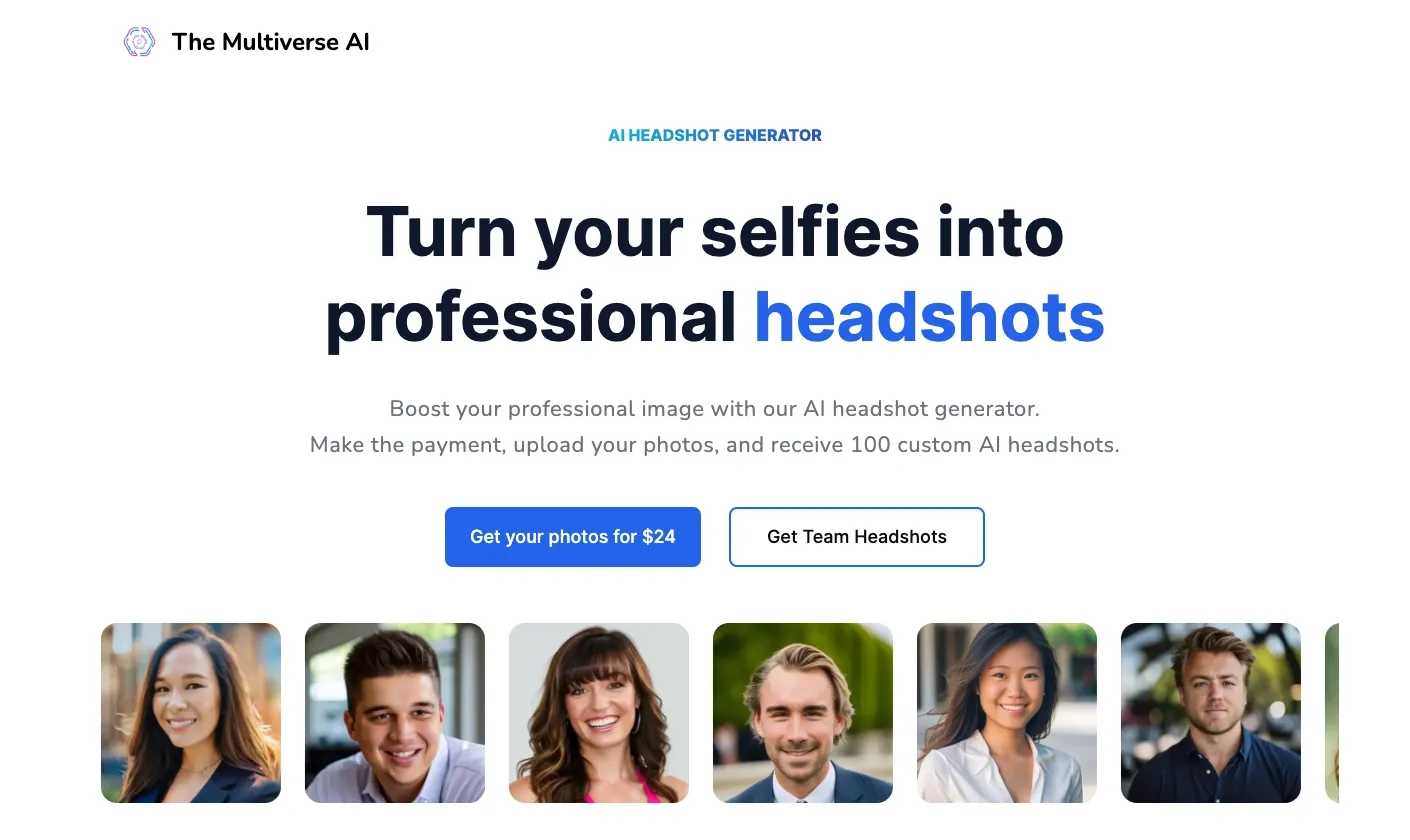 Get your professional realtor headshots at themultiverse.ai
