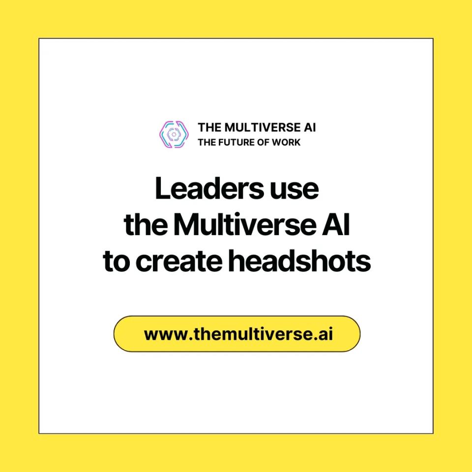 Leaders use the Multiverse AI to create AI headshots
