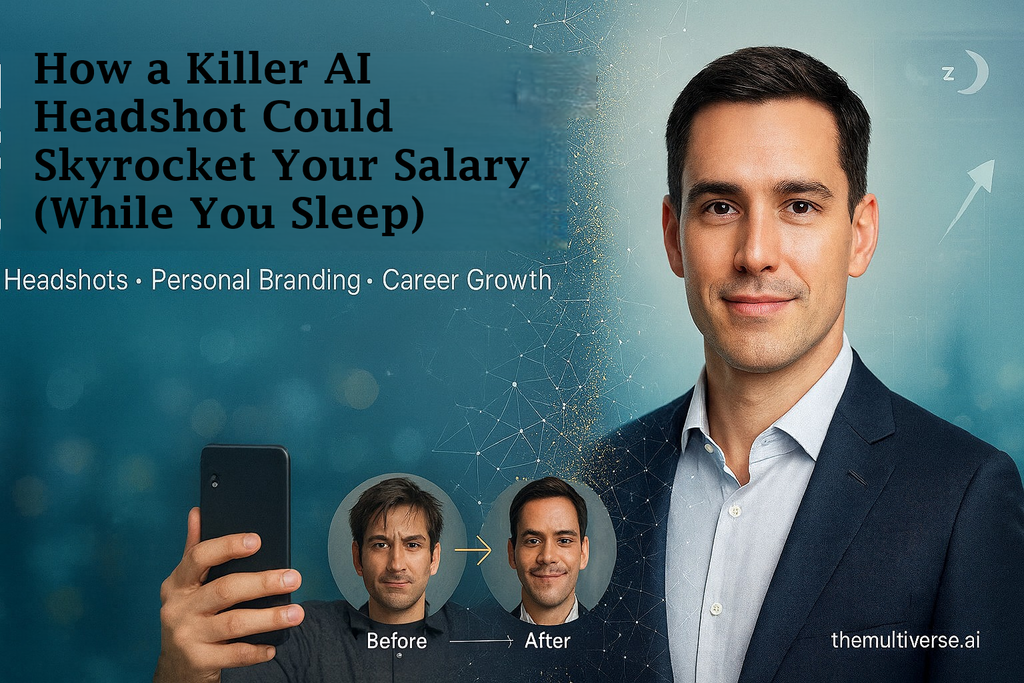 How a Killer AI Headshot Could Skyrocket Your Salary (While You Sleep)