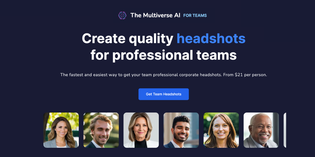 The Multiverse AI for Teams 🎉 Create Beautiful Team Galleries