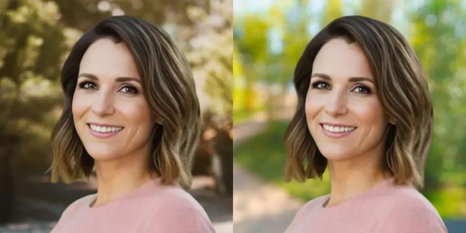 Outdoor Background for Professional Headshots